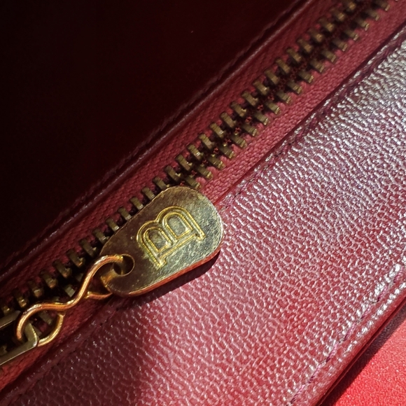 Vintage BALLY Red Handbag - Picture 7 of 10